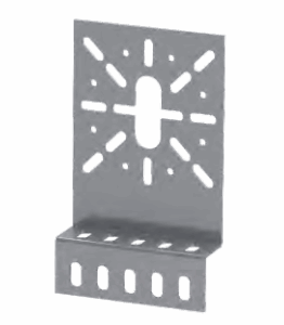 Suport pe jgheab pentru priza/cutie 110x150 MTK