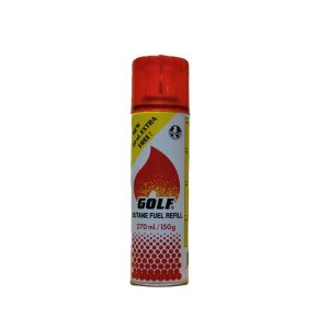 Butelie de gaz butan p/u reincarcare "GOLF" 270ml