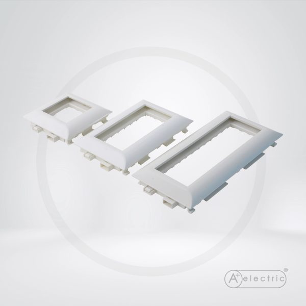 100x50 Rama 45x45mm 4 loc (8p) pentru cablu canal Aplus