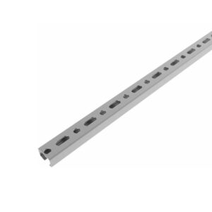 Profil metalic perforat tip C, 27*18*2000 MTK