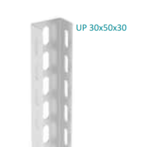 Profil metalic perforat tip U, 30*50*3000 ART