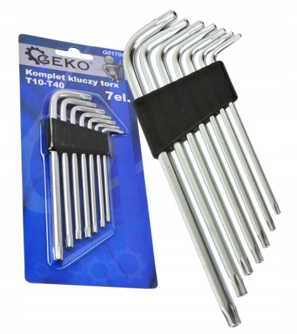 Cheie TORX (set 7buc) GEKO