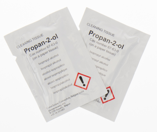 Cleaning tissue Propan-2-ol