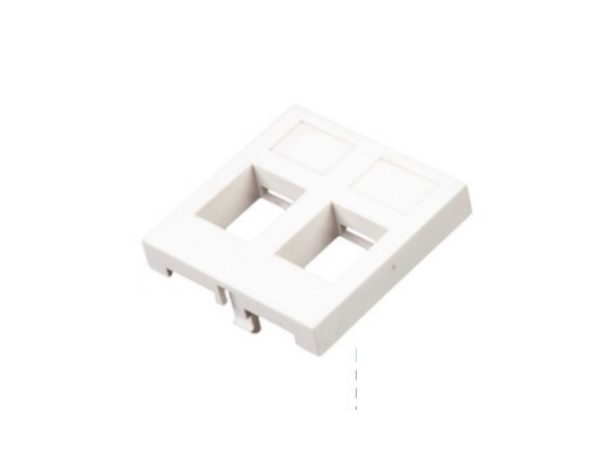 Adaptor pentru Keystone Face Plate 2 port 45x45 LY-FP50