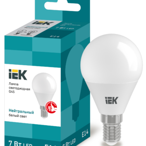 Bec LED ECO G45  7W 230V 4000K E14 IEK