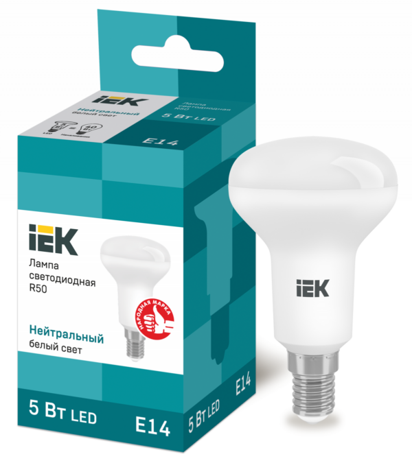 Bec LED ECO R50 reflector 5W 230V 4000K E14 IEK