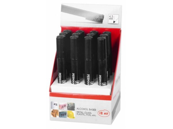 Marker STREND PRO negru (universal)