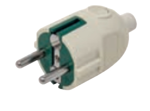 Fisa 2P+E 220V 16A Alba S31 Elettrocanali (50buc./cut.) ECK33623