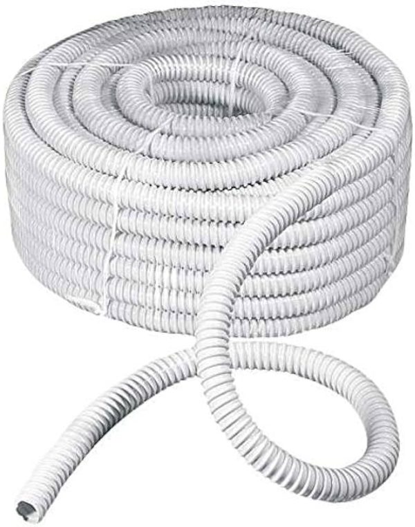 Furtun spiral armat p/u drenaj PVC Ø16mm (30m/bobina) Elettrocanali EC990GFE16